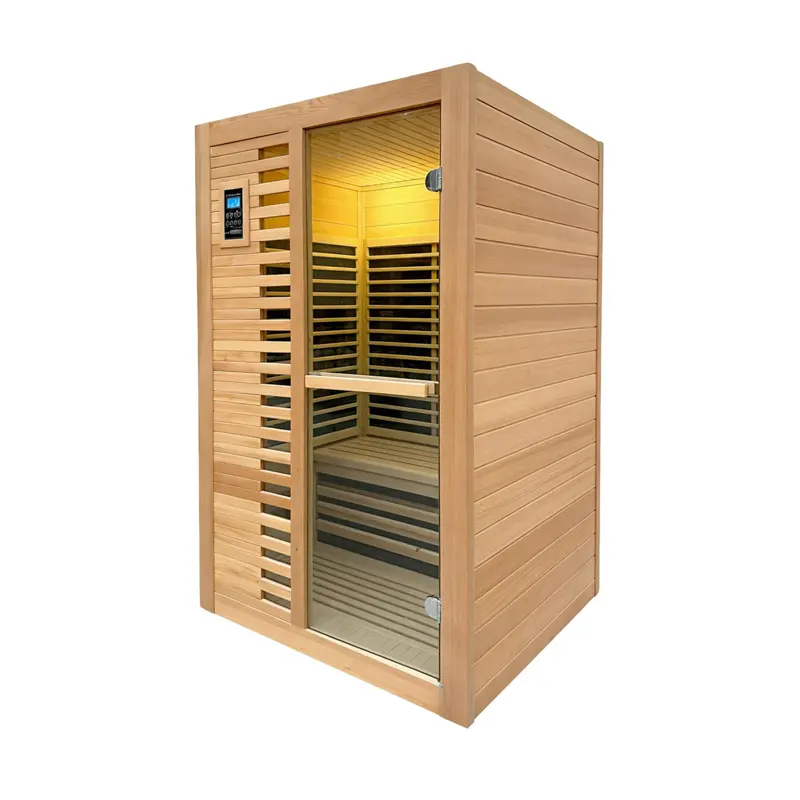 China-Made Large-Capacity Far Infrared Sauna with Intelligent Control Panel