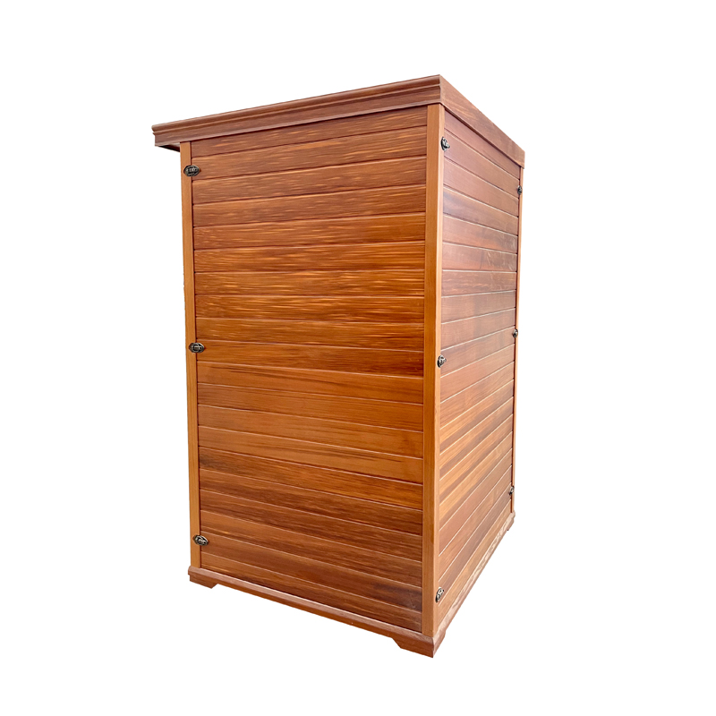 China Factory Direct | 2-Person Indoor Far Infrared Sauna Room with Carbon Plate Heating