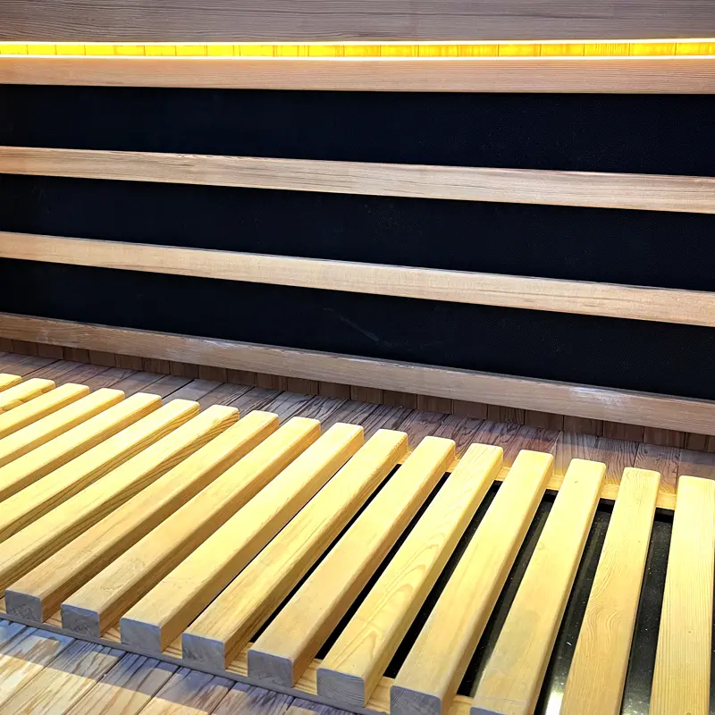 China Factory Red Cedar Solid Wood Far Infrared Dry Steam Sauna – Handcrafted, Customizable & Wholesale Available