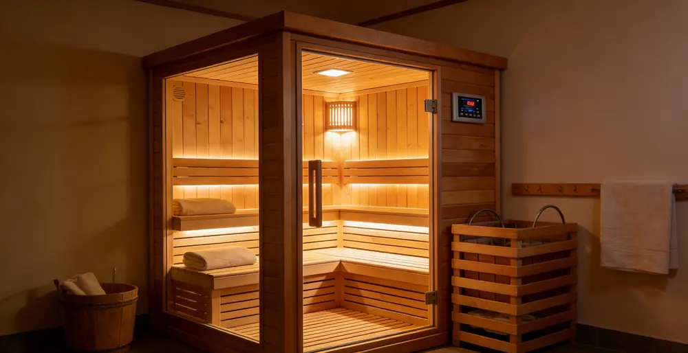 saunas in China