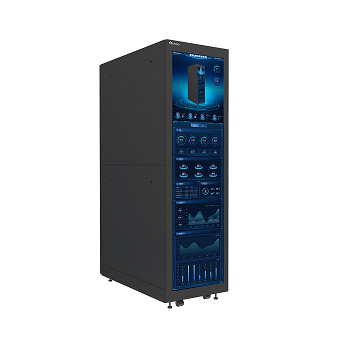 Single-row micro-module intelligent integrated cabinet